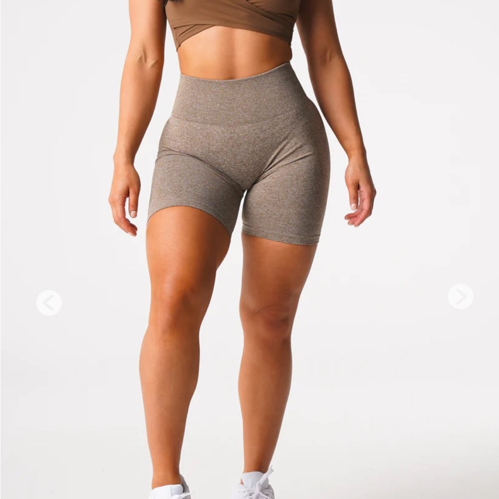 Nvgtn Mocha Scrunch Shorts !!